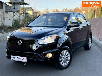 SsangYong Korando, 2014, Газ пропан-бутан / Бензин, 2 л., 40 тис. км, Позашляховик / Кросовер, Чорний, Вінниця 258122 фото