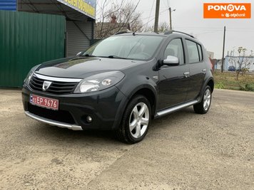 Dacia Sandero, 2011, Бензин, 1.6 л., 193 тис. км, Хетчбек, Сірий, Харків Cars-Pr-274394 фото