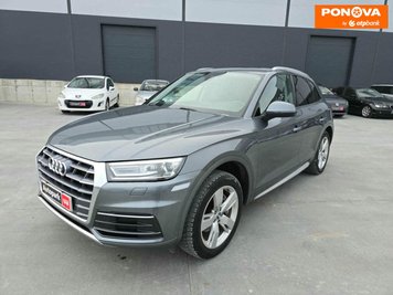 Audi Q5, 2017, Бензин, 2 л., 194 тис. км, Позашляховик / Кросовер, Сірий, Львів 280345 фото