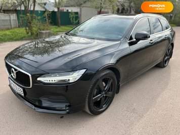 Volvo V90, 2017, Дизель, 1.97 л., 450 тис. км, Універсал, Чорний, Тростянець Cars-Pr-186126 фото