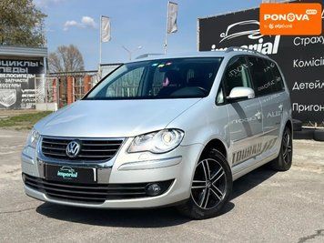 Volkswagen Touran, 2009 р., Бензин, 205 тис. км, Універсал, Сірий, Харків AT-10416160 фото