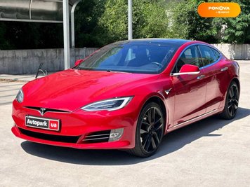 Tesla Model S, 2018, Електро, 103 тис. км, Ліфтбек, Червоний, Київ 101882 фото