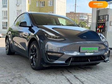 Tesla Model Y, 2021, Електро, 32 тис. км, Позашляховик / Кросовер, Сірий, Одеса 109794 фото