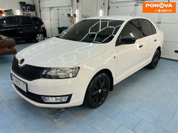 Skoda Rapid, 2013, Бензин, 1.2 л., 100 тис. км, Ліфтбек, Білий, Дніпро (Дніпропетровськ) Cars-Pr-267940 фото