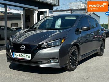 Nissan Leaf, 2023 р., Електро, 37 тис. км, Хетчбек, Сірий, Житомир AT-10417556 фото