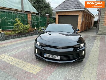 Chevrolet Camaro, 2018, Бензин, 2 л., 35 тис. км, Купе, Чорний, Київ Cars-Pr-269174 фото