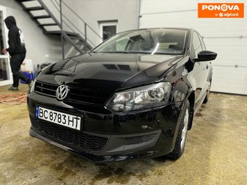 Volkswagen Polo, 2010, Бензин, 1.4 л., 162 тис. км, Хетчбек, Чорний, Львів Cars-Pr-275203 фото