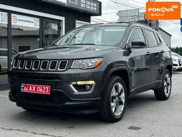 Jeep Compass, 2021 р., Бензин, 165 тис. км, Позашляховик / Кросовер, Сірий, Житомир AT-10417035 фото