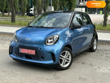 Smart EQ Forfour, 2020, Електро, 25 тис. км, Хетчбек, Синій, Київ Cars-Pr-179409 фото