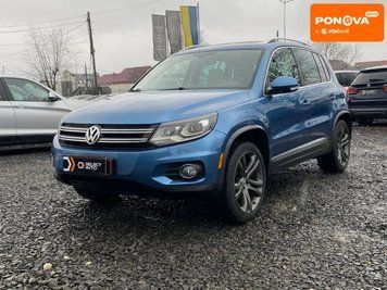 Volkswagen Tiguan, 2016 г., Бензин, 93 тыс. км, Внедорожник / Кроссовер, Синий, Львов AT-10400703 фото