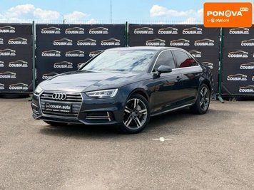 Audi A4, 2018 р., Бензин, 60 тис. км, Седан, Чорний, Київ AT-10419402 фото
