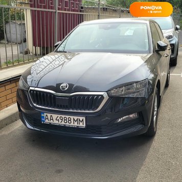 Skoda Scala, 2020, Бензин, 1.5 л., 40 тис. км, Хетчбек, Чорний, Київ Cars-Pr-224240 фото