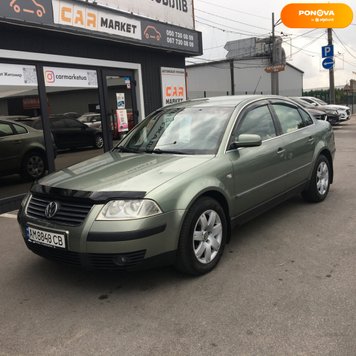 Volkswagen Passat B5, 2003, Бензин, 1.8 л., 217 тис. км, Седан, Сірий, Житомир 110558 фото