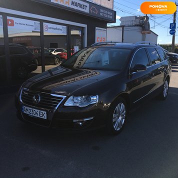 Volkswagen Passat B6, 2009, Дизель, 2 л., 241 тис. км, Універсал, Коричневий, Житомир 115900 фото