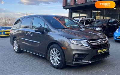 Honda Odyssey, 2019, Бензин, 3.47 л., 122 тис. км, Мінівен, Коричневий, Чернівці 31216 фото