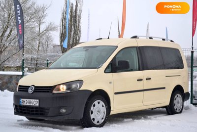 Volkswagen Caddy, 2012, Дизель, 1.6 л., 360 тис. км, Мінівен, Бежевий, Бердичів 4993 фото