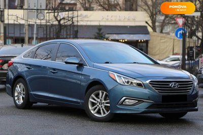 Hyundai Sonata, 2014, Газ пропан-бутан / Бензин, 2.4 л., 109 тис. км, Седан, Синій, Київ 21750 фото