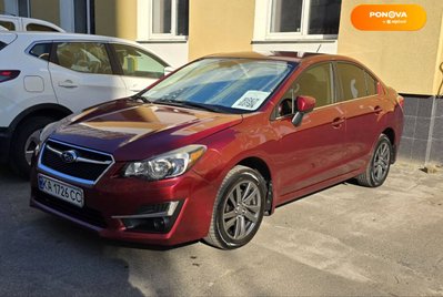 Subaru Impreza, 2015, Бензин, 2 л., 182 тыс. км, Седан, Красный, Киев Cars-Pr-62656 фото