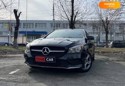Mercedes-Benz CLA-Class, 2017, Бензин, 2 л., 173 тис. км, Седан, Чорний, Київ 33478 фото