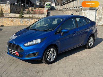Ford Fiesta, 2018, Газ пропан-бутан / Бензин, 1.6 л., 141 тыс. км, Седан, Синий, Киев 27164 фото