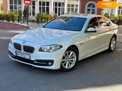 BMW 5 Series, 2015, Бензин, 2 л., 148 тис. км, Седан, Білий, Одеса 47735 фото