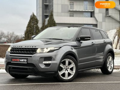 Land Rover Range Rover Evoque, 2012, Дизель, 2.18 л., 125 тис. км, Позашляховик / Кросовер, Сірий, Київ 13338 фото