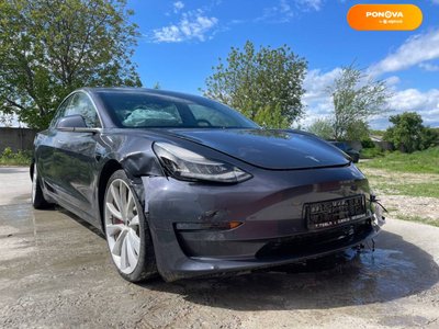 Tesla Model 3, 2018, Електро, 98 тыс. км, Седан, Серый, Киев 47870 фото