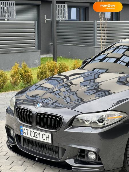 BMW 5 Series, 2014, Бензин, 3 л., 170 тис. км, Седан, Сірий, Івано-Франківськ Cars-Pr-67177 фото