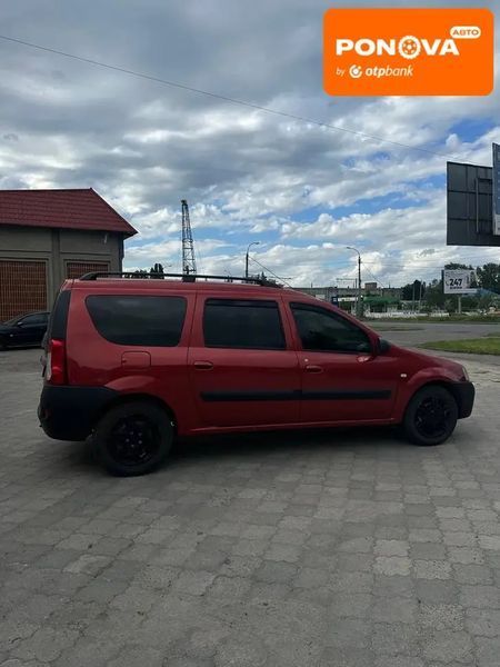 Dacia Logan, 2008 р., Газ пропан-бутан / Бензин, 200 тис. км, Універсал, Червоний, Черкаси AT-10418378 фото