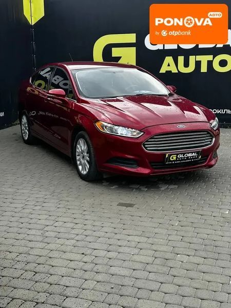Ford Fusion, 2015 р., Бензин, 150 тис. км, Седан, Червоний, Львів AT-10403043 фото