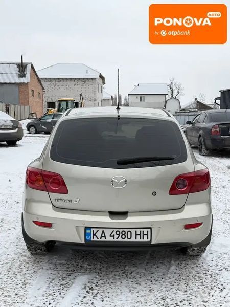 Mazda 3, 2004 р., Бензин, 205 тис. км, Хетчбек, Бежевий, Кропивницький (Кіровоград) AT-10408394 фото