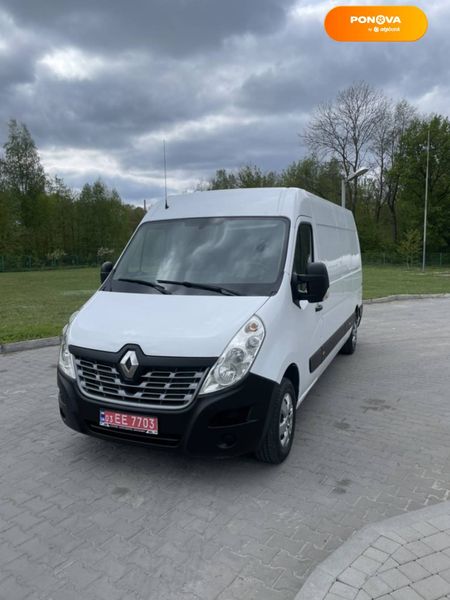 Renault Master, 2019, Дизель, 2.3 л., 241 тис. км, Вантажний фургон, Білий, Ковель 52817 фото