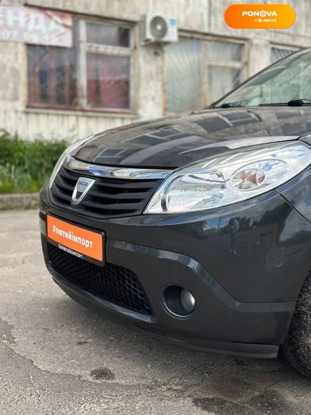 Dacia Sandero, 2009, Бензин, 1.4 л., 225 тис. км, Хетчбек, Сірий, Суми 43830 фото