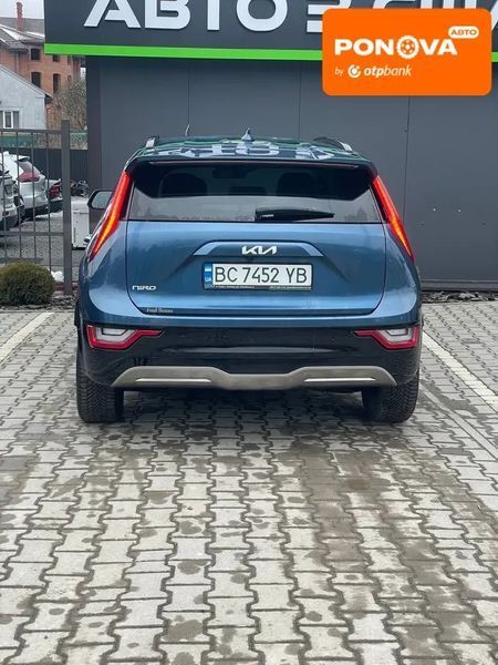 Kia Niro, 2023 р., Електро, 30 тис. км, Позашляховик / Кросовер, Синій, Львів AT-10407797 фото