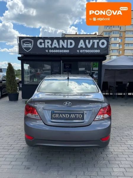Hyundai Accent, 2011 р., Газ пропан-бутан / Бензин, 160 тис. км, Седан, Сірий, Софіївська Борщагівка AT-10418675 фото