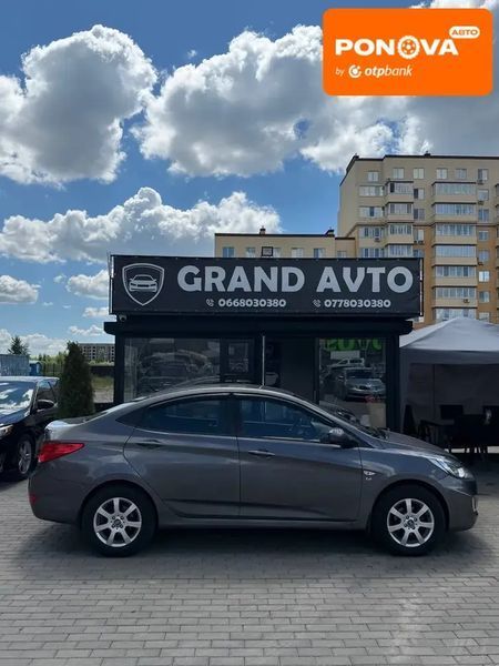Hyundai Accent, 2011 р., Газ пропан-бутан / Бензин, 160 тис. км, Седан, Сірий, Софіївська Борщагівка AT-10418675 фото