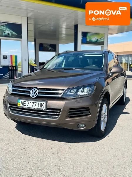 Volkswagen Touareg, 2014 р., Дизель, 281 тис. км, Позашляховик / Кросовер, Коричневий, Дніпро (Дніпропетровськ) AT-10417178 фото