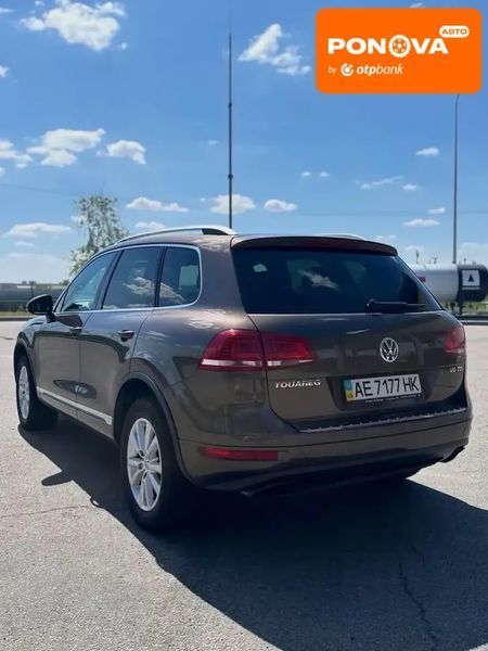 Volkswagen Touareg, 2014 р., Дизель, 281 тис. км, Позашляховик / Кросовер, Коричневий, Дніпро (Дніпропетровськ) AT-10417178 фото