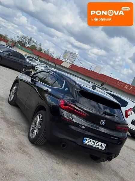BMW X2, 2018 р., Бензин, 202 тис. км, Позашляховик / Кросовер, Чорний, Запоріжжя AT-10414828 фото