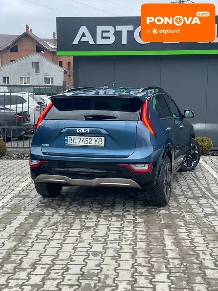 Kia Niro, 2023 р., Електро, 30 тис. км, Позашляховик / Кросовер, Синій, Львів AT-10407797 фото