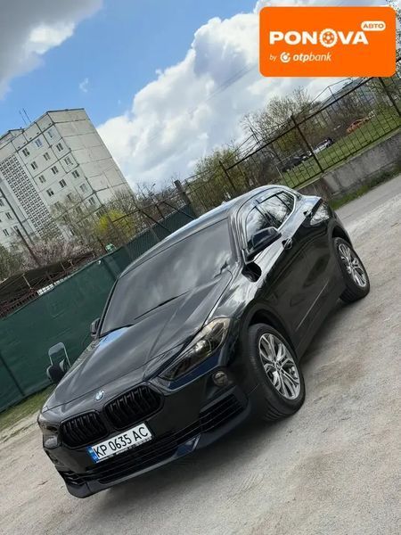 BMW X2, 2018 р., Бензин, 202 тис. км, Позашляховик / Кросовер, Чорний, Запоріжжя AT-10414828 фото