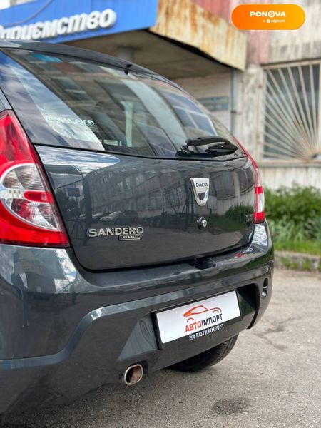 Dacia Sandero, 2009, Бензин, 1.4 л., 225 тис. км, Хетчбек, Сірий, Суми 43830 фото