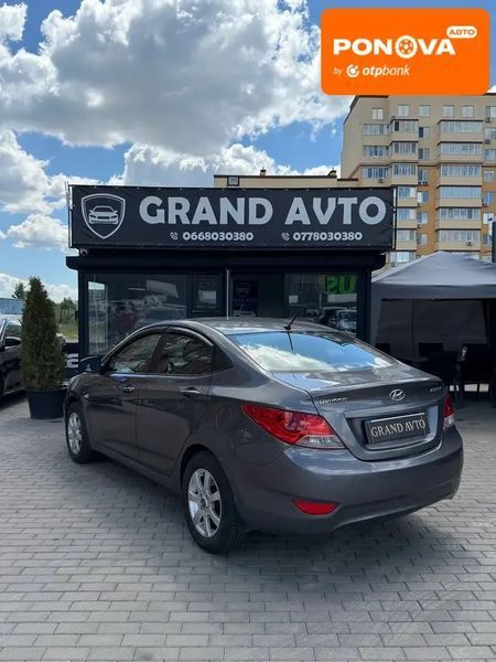 Hyundai Accent, 2011 р., Газ пропан-бутан / Бензин, 160 тис. км, Седан, Сірий, Софіївська Борщагівка AT-10418675 фото