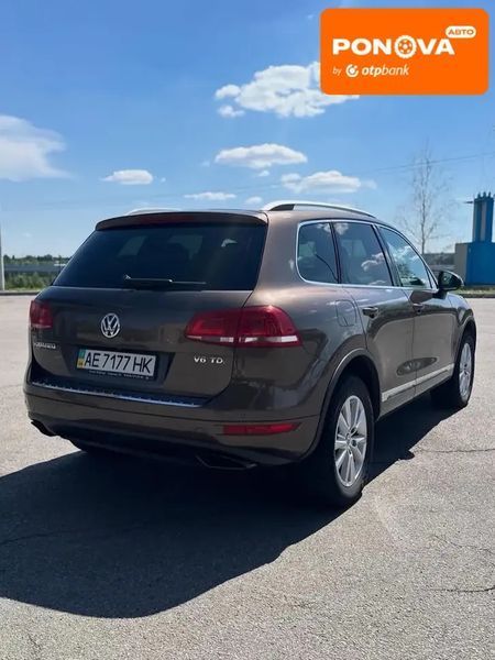 Volkswagen Touareg, 2014 р., Дизель, 281 тис. км, Позашляховик / Кросовер, Коричневий, Дніпро (Дніпропетровськ) AT-10417178 фото