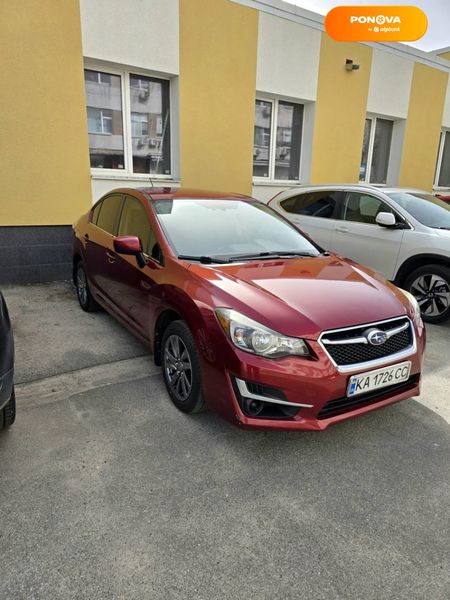 Subaru Impreza, 2015, Бензин, 2 л., 182 тыс. км, Седан, Красный, Киев Cars-Pr-62656 фото