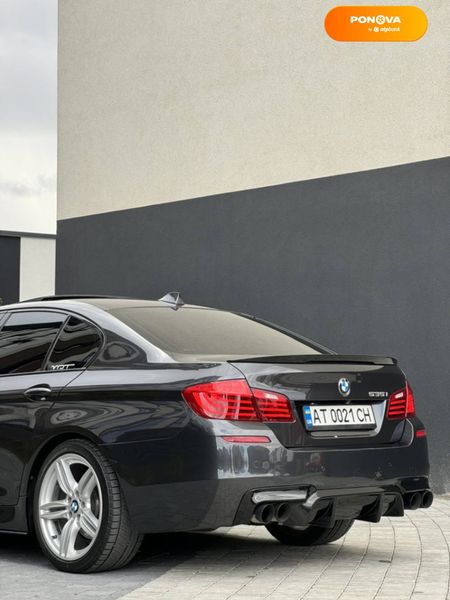 BMW 5 Series, 2014, Бензин, 3 л., 170 тис. км, Седан, Сірий, Івано-Франківськ Cars-Pr-67177 фото