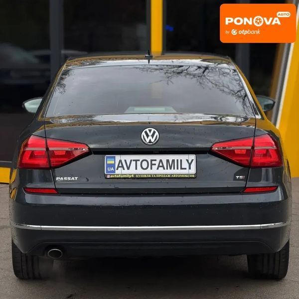 Volkswagen Passat, 2016 р., Бензин, 122 тис. км, Седан, Сірий, Київ AT-10417993 фото