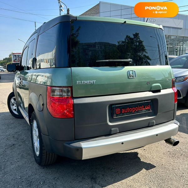 Honda Element, 2005, Газ пропан-бутан / Бензин, 2.4 л., 242 тис. км, Внедорожник / Кроссовер, Зеленый, Сумы 202829 фото