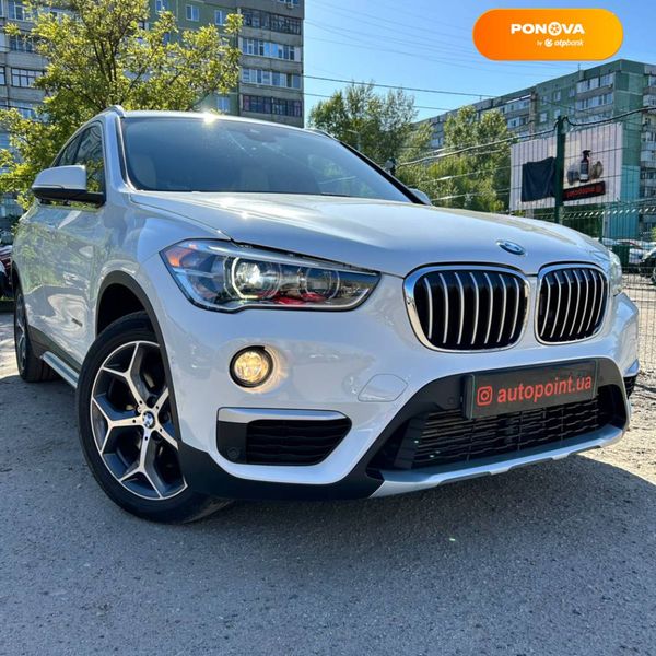 BMW X1, 2016, Бензин, 2 л., 54 тис. км, Позашляховик / Кросовер, Білий, Суми 107149 фото