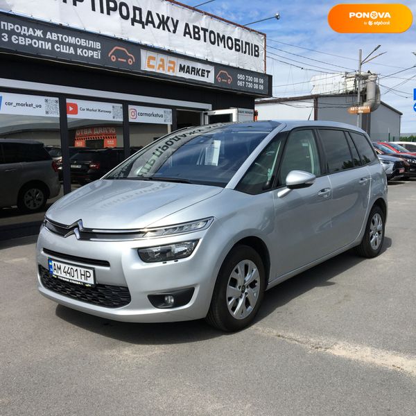 Citroen Grand C4 Picasso, 2013, Дизель, 1.6 л., 230 тыс. км, Универсал, Серый, Житомир 109442 фото